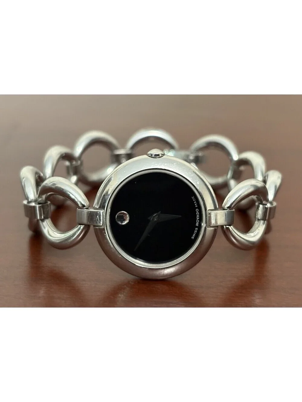 Vintage Ladies Movado Wristwatch Amorosa  Excellent Condition New Battery 25mm